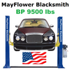 Mayflower BP9500 2-Post Lift, 9,500 lb, Floor Plate