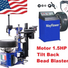 Mayflower 999 + 680 Tire Changer and Wheel Balancer Combo, Tilt-Back