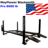 Mayflower Pro8000 4-Post Lift, 8,000 lb, Storage and Service