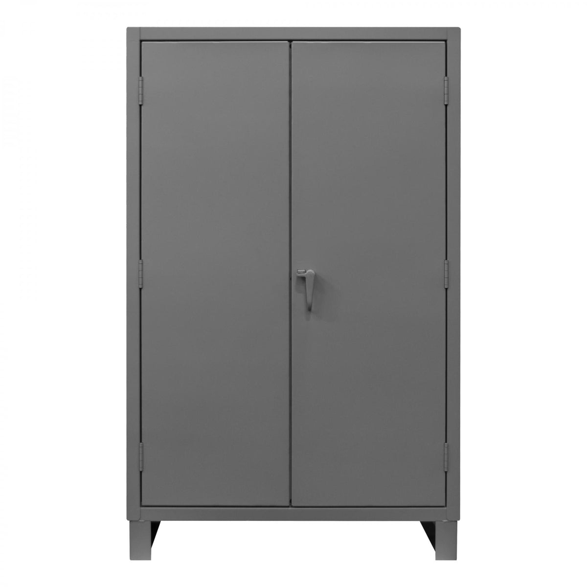 Extra Heavy Duty Cabinet, 12 Gauge, 4 Shelves, 48 x 24 x 78