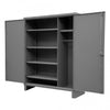 Durham Wardrobe Cabinet, 12 Gauge, 5 Shelves, Hanger Bar, 48 x 24 x 78 (HDWC244878-5S95)