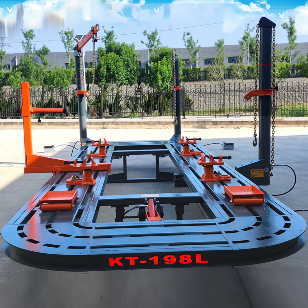 Katool KT-198L 18 Feet Long Auto Body Frame Machine with 4 Towers