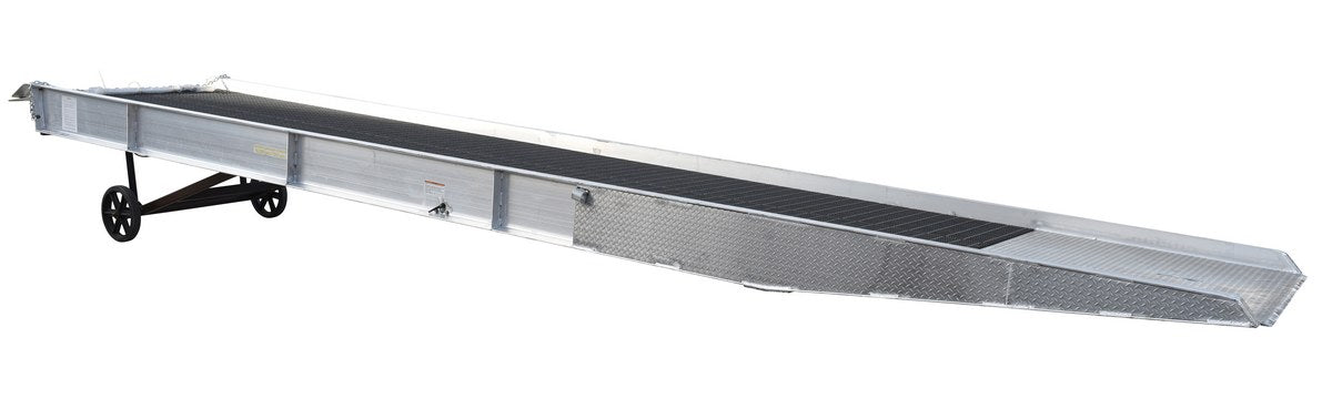 ALUM YARD RAMP STEEL GRATING 74IN X30 FT