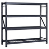 MuscleRack™ Heavy Duty Welded Steel Storage Racks 77 X 24 X 78