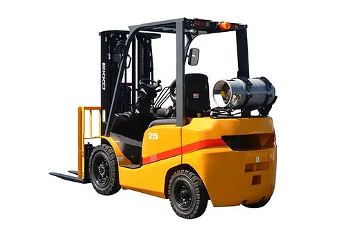 EKKO EK25TLP Forklift with solid pneumatic tires 5000 lbs., cap.