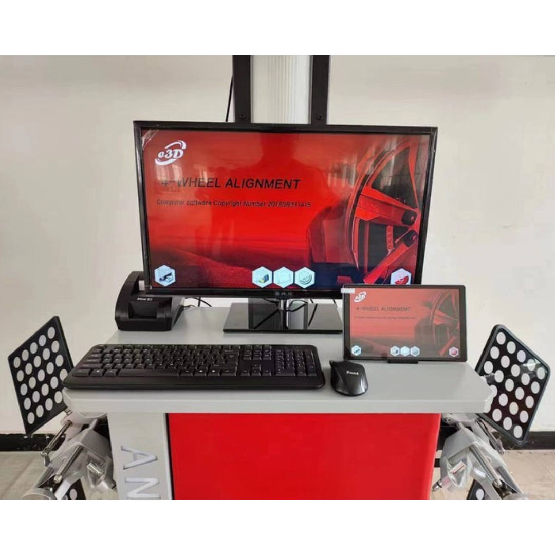 Katool KT-AV6 Pro Wheel Alignment Machine Works on 2 Post & Scissor Lift