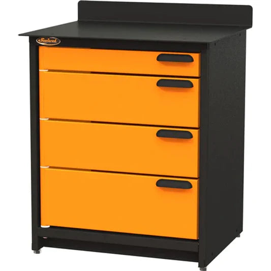 Swivel | 4-Drawer 2.5' Stationary Workbench