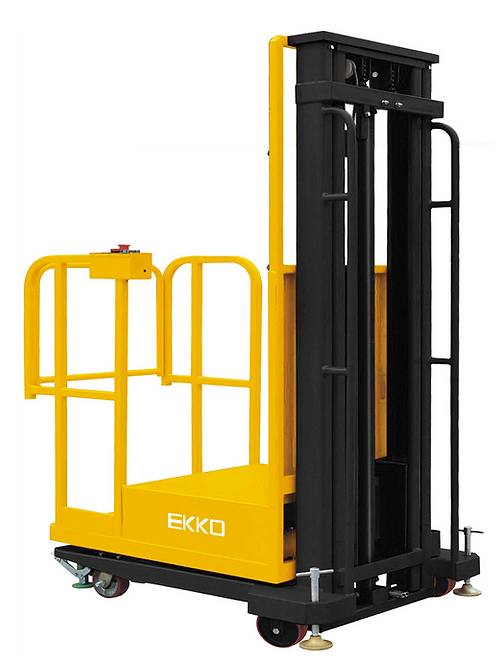 EKKO EOPS20-177 Semi-Electric Order Picker, 177" Lift Height