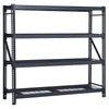 MuscleRack™ Heavy Duty Welded Steel Storage Racks 84 X 24 X 84