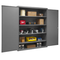 Cabinet, 16 Gauge, 4 Shelves, 60 x 24 x 78