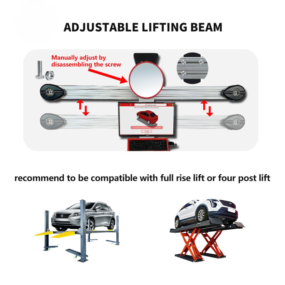 Katool KT-AV533 3D Wheel Alignment Machine