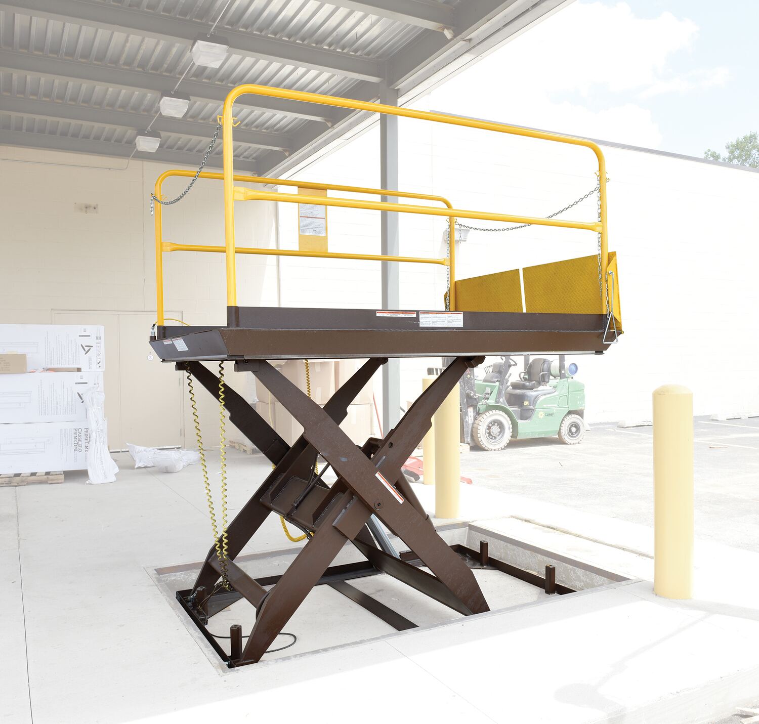 PREM TRUCK SCISSOR DOCK LIFT 12K 6X12 FT