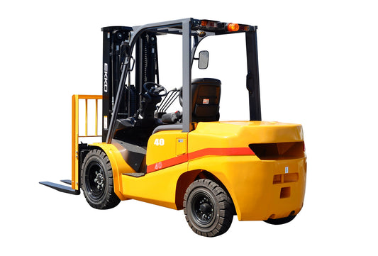 EKKO EK40D Forklift with solid pneumatic tires 8500 lbs., cap.