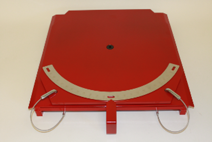 Heavy Duty Turn Plates/Radius Plates with scale