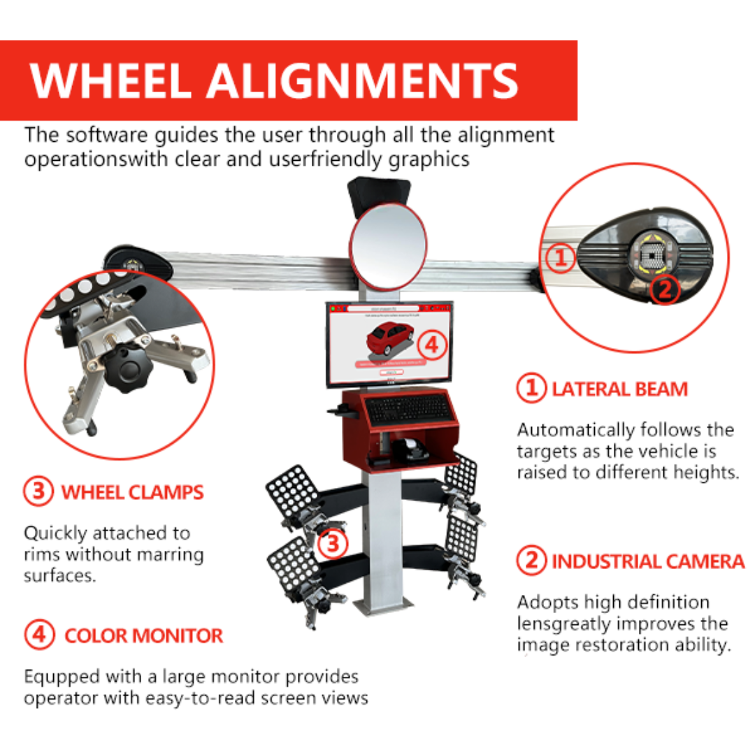 Katool KT-AV533 3D Wheel Alignment Machine