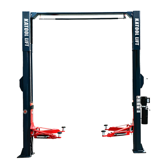 Katool 2-Post Asymmetrical Vehicle Lift, 11,000-Lb. Capacity, 3 HP, KT-AS110D
