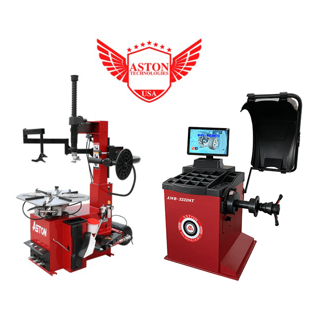 Aston® | Tire Changer and Wheel Balancer Combo: 1580-3222