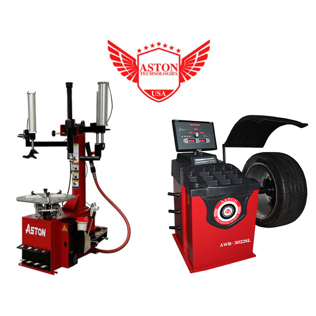 Aston® | Tire Changer 2.0HP Stronger Motor & Wheel Balancer Combo 1560-3022