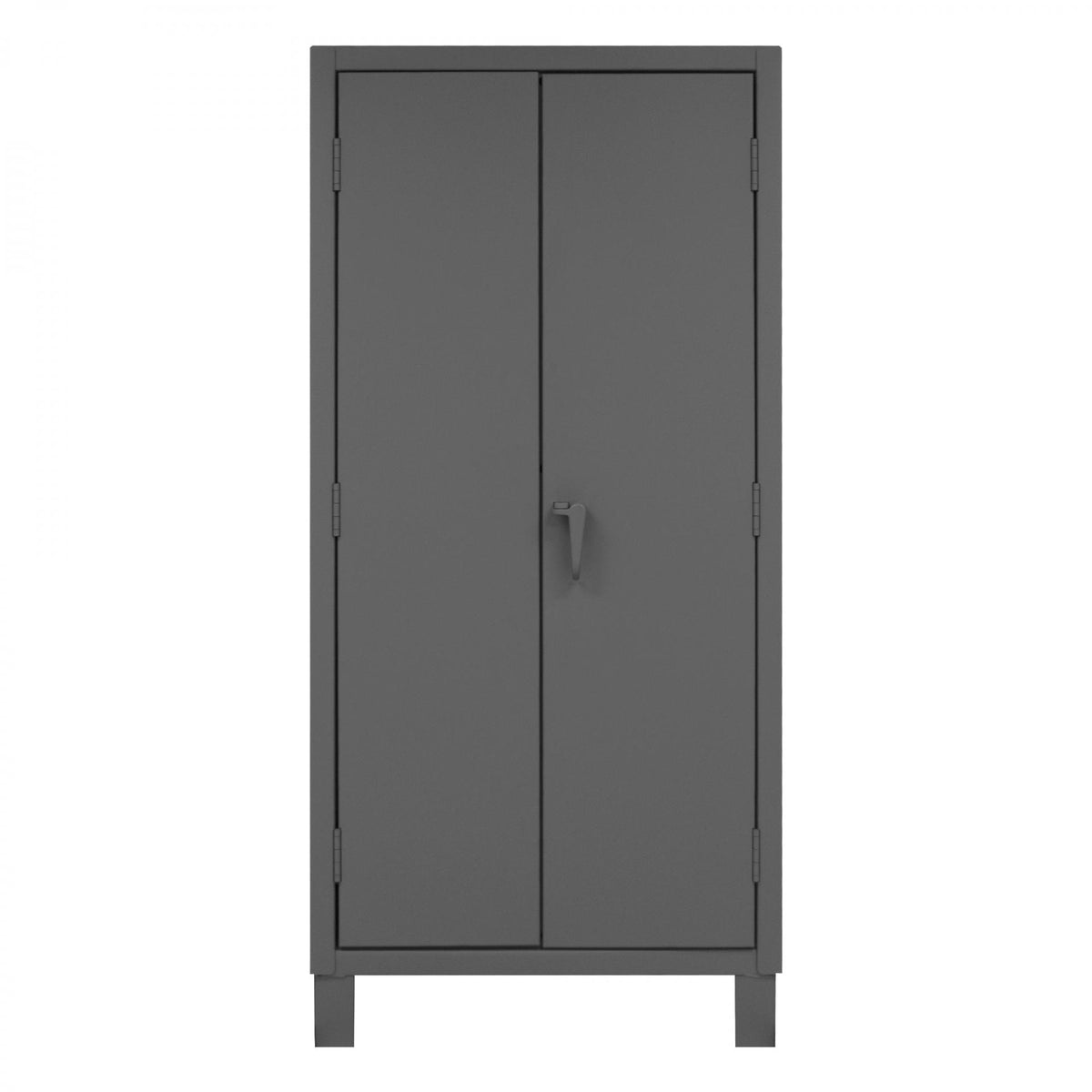 Extra Heavy Duty Cabinet, 12 Gauge, 4 Shelves, 36 x 24 x 78