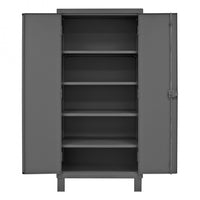Extra Heavy Duty Cabinet, 12 Gauge, 4 Shelves, 36 x 24 x 78