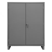 Wardrobe Cabinet, 12 Gauge, 5 Shelves, Hanger Bar, 48 x 24 x 78