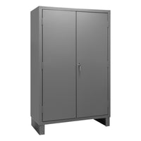 Cabinet, 14 Gauge, 4 Shelves, Legs, 48 x 24 x 78