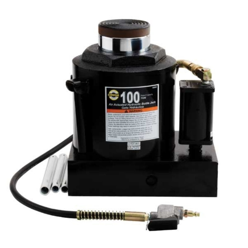 Omega 18992, 100 Ton Air Actuated Bottle Jack