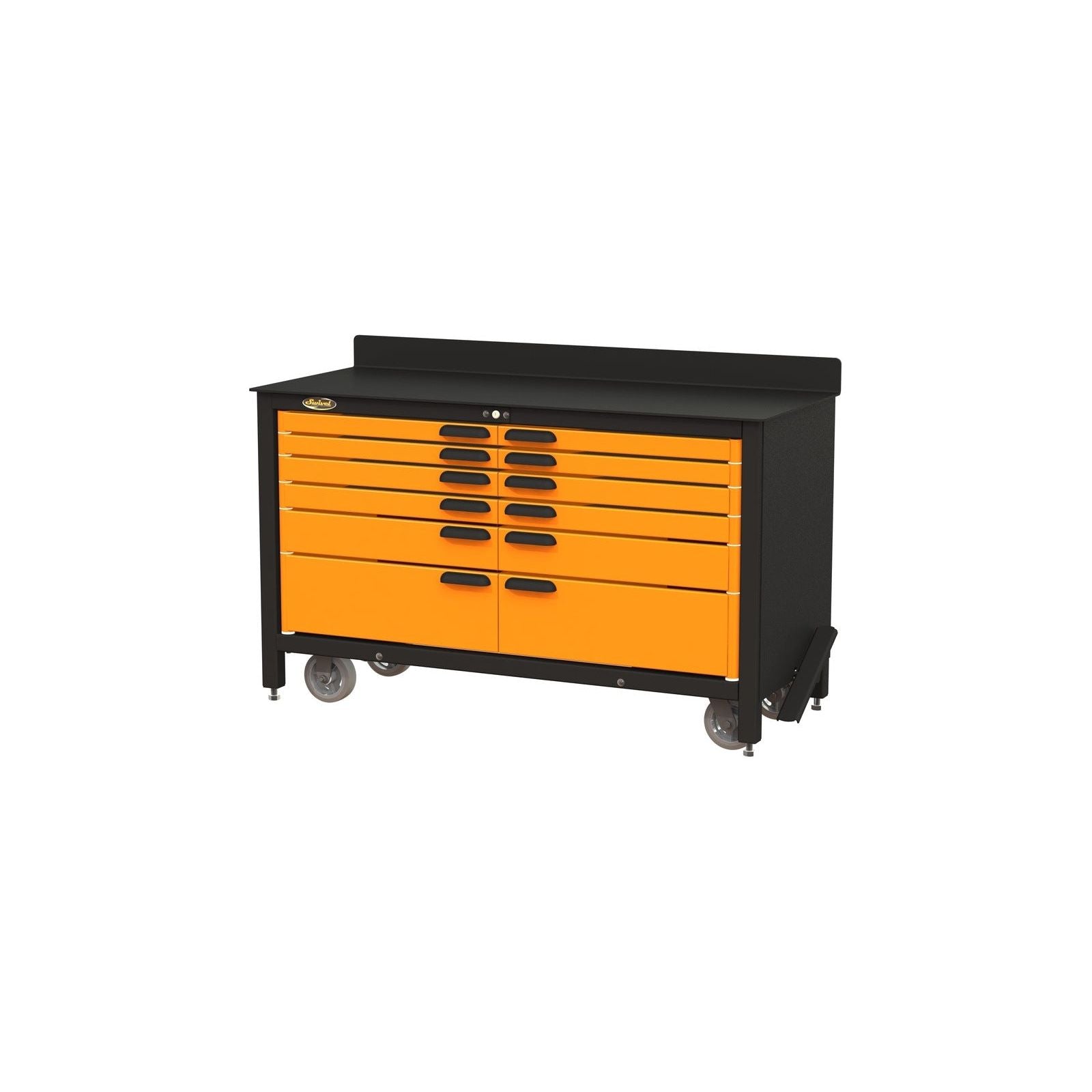 Swivel | 12-Drawer 60-inch Rolling Workbench