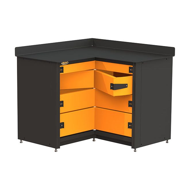 Swivel | 4-Drawer Corner Storage Unit